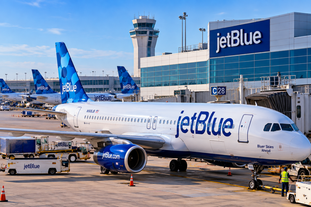 JetBlue stock jumps on margin growth estimates, but risks remain